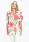 Tunic flare buttoned ALLIUM - white - #2
