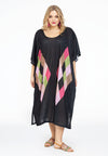 Kaftan rectangles COLOUR BLOCK - black - #2