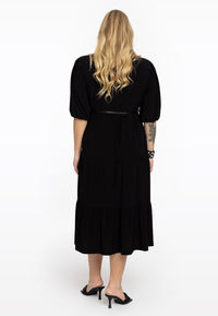 Dress puff sleeves DOLCE - black - #3