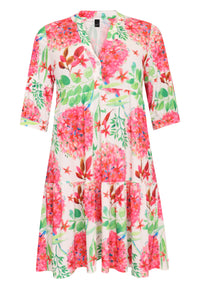 Dress frilled ALLIUM - white - #4