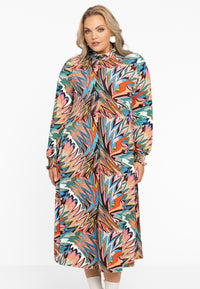 Kleid mit gesmoktem Ausschnitt FUNKYDress smocked neck FUNKY - multi - #1