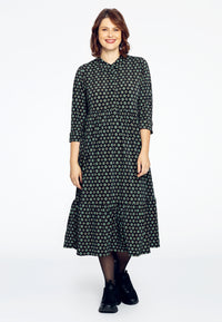 Dress ruffled BARONNE - black - #2