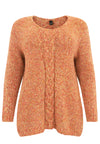 Pullover mit Zopfdetail LurexPullover cable lurex - pink - #3