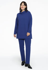 Pullover high neck DIAGONAL - purple - #2