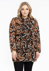 Blouse met ruches BOTANIQUE - black - #1