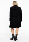 Shirt puff sleeve DIAGONAL - black - #3