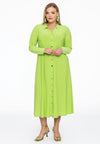Kleid mit knöpfen dolce - bright green
