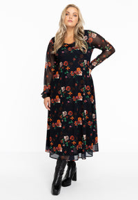 Dress long BABY ROSE - black - #2