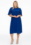 Blouse midi frilled DOLCE - indigo - #1