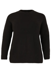 Pullover mit RundhalsausschnittPullover Round Neck - black - #4