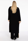 Strickjacke mit kontrastierenden Linien DOLCECardigan Long Contrast Lines DOLCE - black - #3