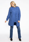 Strickjacke knit - Indigo