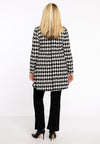 Tunika mit V-Ausschnitt PIED DE POULETunic V-neck PIED DE POULE - black - #3