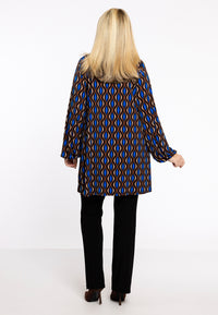 Tunika Wide Bottom mit V-Ausschnitt MEANDERTunic Wide Bottom V-neck MEANDER - brown - #3