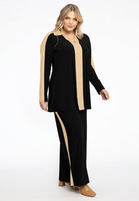 Tunic Contrast Lines Dolce - black - #2