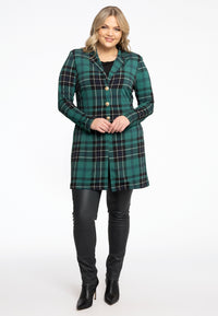 Blazer long TARTAN - green - #2