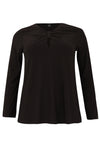 Tunika mit V-Ausschnitt-Öffnung DOLCETunic V-neck opening DOLCE - black - #4