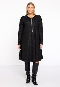 Kleid mit Reißverschluss SPARKLEDress zipper SPARKLE - black - #2