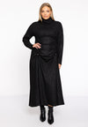 Kleid mit kordelzug sparkle - Schwarz