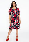 Dress puff sleeve AMELIA - blue - #1