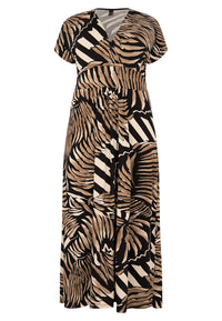 Dress crossed SENNA - ecru - #4