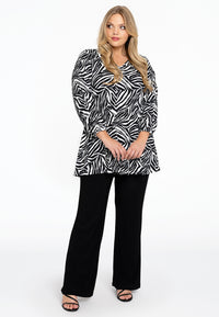 Tunic wide bottom ZAVI - black - #2