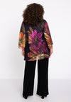 Tunic waterfall Floria lurex - black - #3