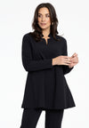Tunic wide bottom SENSI - black - #1
