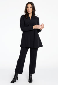Tunic wide bottom SENSI - black - #2