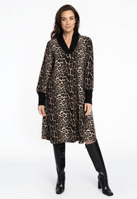 Dress leo rib neckline - black - #2