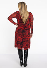 Dress ROSANNA - red - #3