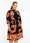 Kleid mit gesmokten Details GARLANDDress smock GARLAND - blue - #1