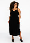 Spaghettikleid mit V-Ausschnitt DOLCEDress spaghetti V DOLCE - black - #1