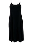 Spaghettikleid mit V-Ausschnitt DOLCEDress spaghetti V DOLCE - black - #4