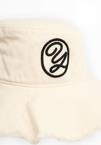 Bucket Hat mit YOEK-LogoBucket Hat Logo - ecru - #4