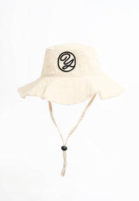 Bucket Hat mit YOEK-LogoBucket Hat Logo - ecru - #1