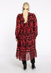 Dress IKAT - red - #3