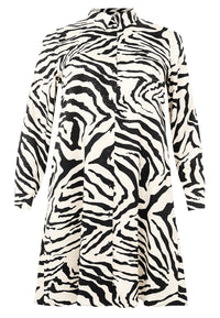 Blouse-dress TIGRE - black - #4