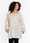 Tunika dotty - ekrü