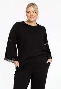 A-line shirt VERO - black - #1