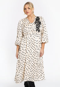 Dress DOTTY - ecru - #1