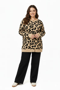 Cardigan CHEETA - black - #2