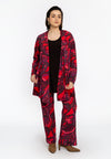 Trousers bootleg GLORIA - red