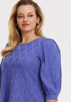 Tunic flare ROMBO - light purple - #4