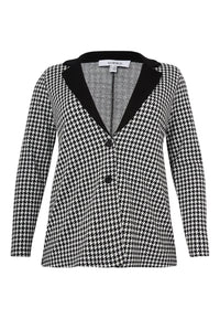 Blazer loose CHECK - black - #6