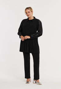 Blouse wide bottom DOLCE - black - #2