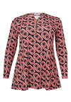 Tunic flare SYLVIE - black - #1