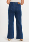 Jeans wide leg 5-pocket-design - Indigo