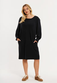 Shirt dress LOUNGE - black - #1