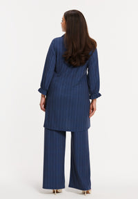 Trousers PINSTRIPE - blue - #2